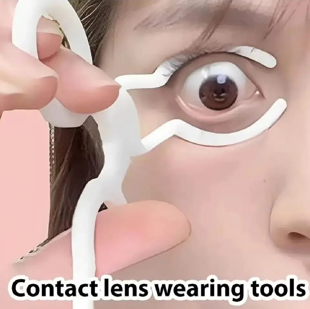 Contact lens wearing tools