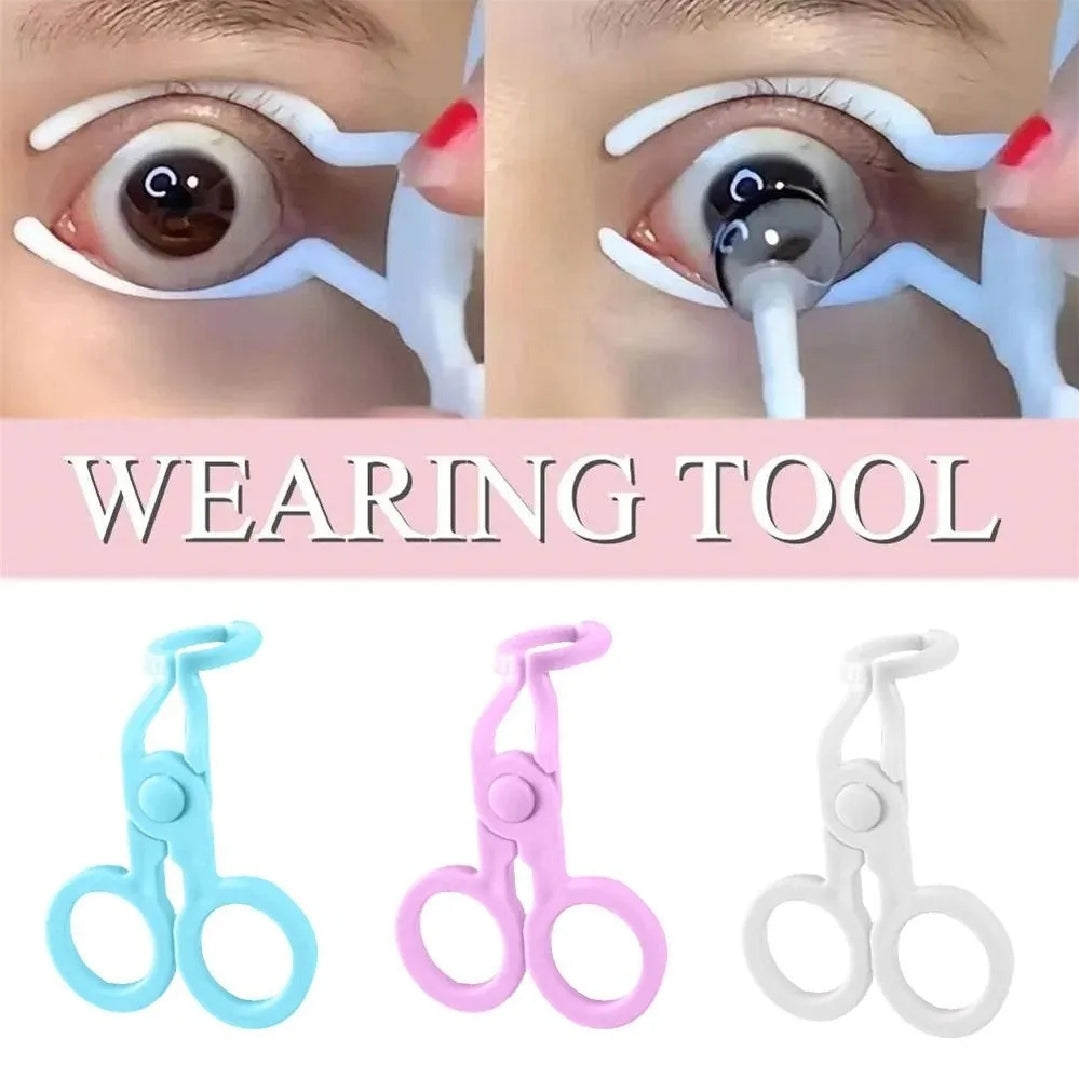 Contact lens wearing tools