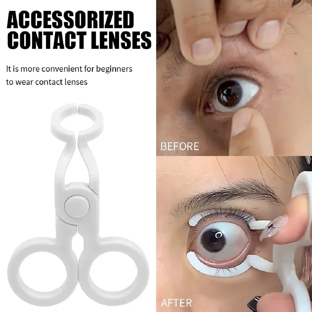 Contact lens wearing tools